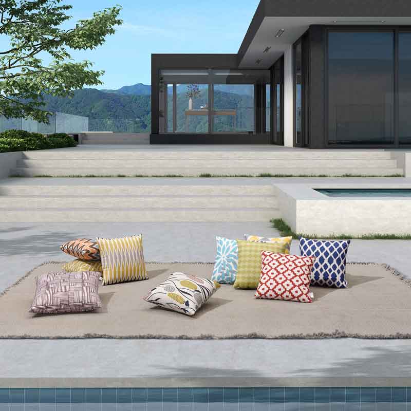 Outdoor patio cushions, extend your ambience outdoors.