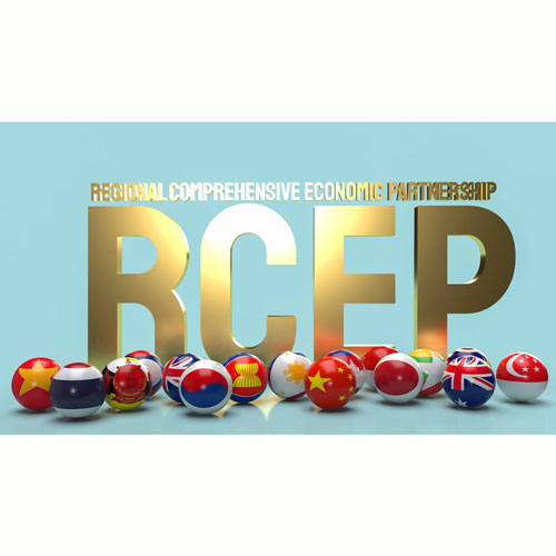 What are the benefits to China's foreign trade after the implementation of RCEP